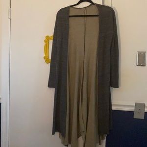 Buckle thin duster cover up